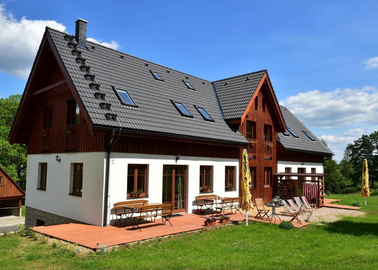 Penzion Jizerska Malina Bedrichov  Luaran gambar